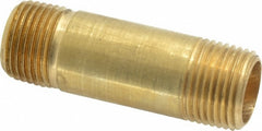 PARKER Parker 215PNL-6-20 Long Nipple 3/8 in Mnptf Brass