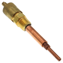 C&D VALVE C&D Valve CD3602/6 1/4 inches male flare access fitting (1/4 inches tube extension, 6 pack) CD2250/6