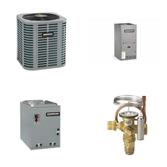 Oxbox Oxbox 3-Ton 36000 BTU R-454B 14.3 SEER2 Dual Fuel Split System - J5HP5036A1000+J962V060BU3SA+J5MXCB016AC6HC+5AYTXVH3A1836A