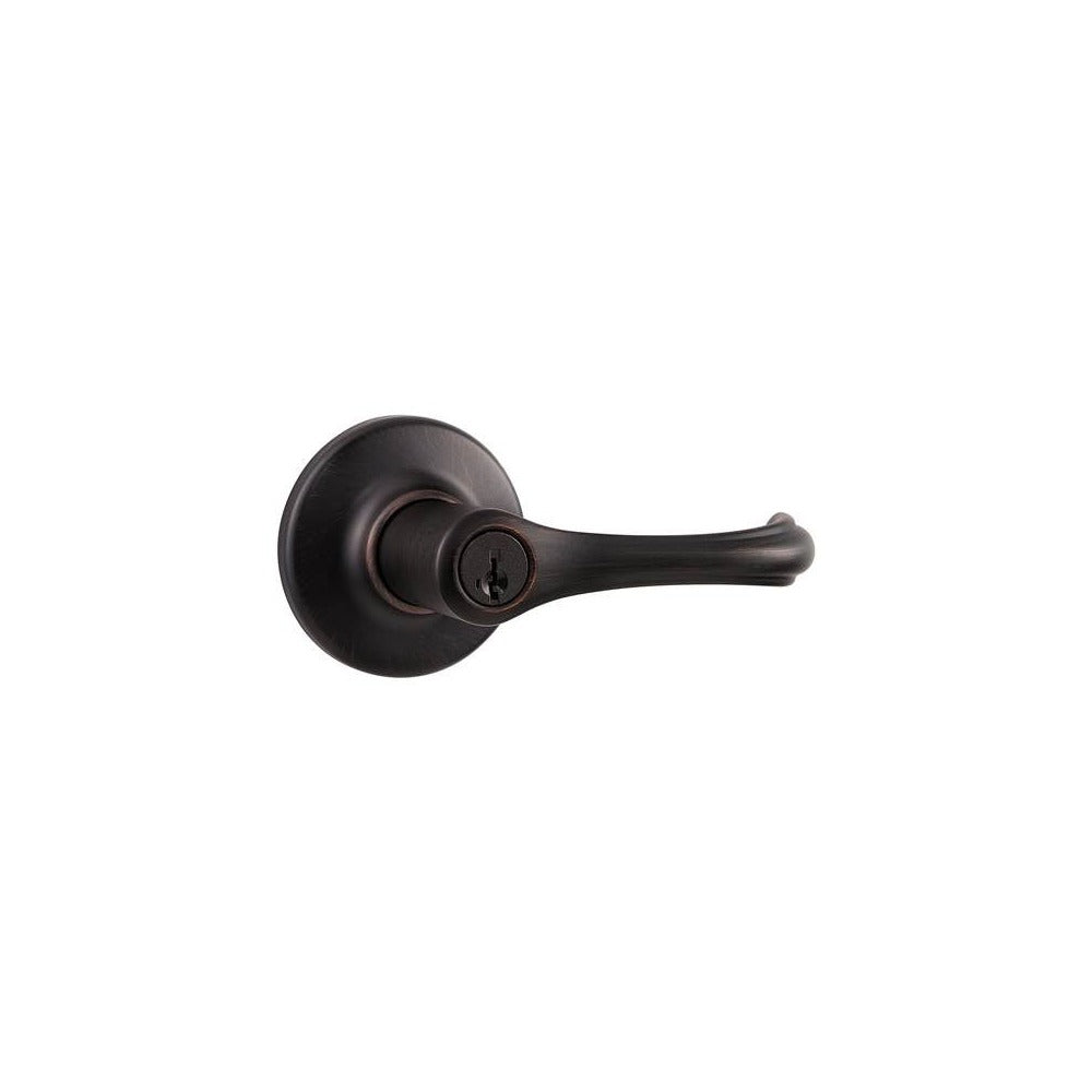 KWIKSET Kwikset 405DNL-11PS Dorian Lever Entry Lock Venetian Bronze
