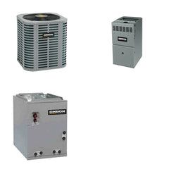 Oxbox Oxbox 3-Ton 36000 BTU R-454B 14.3 SEER2 Dual Fuel Split System - J5HP5036A1000+J801V120DM5SEB+J5MXCD018AC6HC