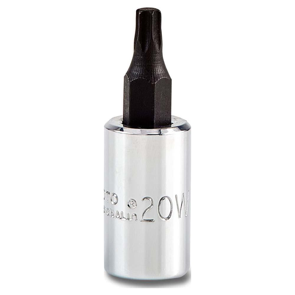 PROTO Proto J4739-20W T20 Torx Bit Socket 1/4 Inch Drive