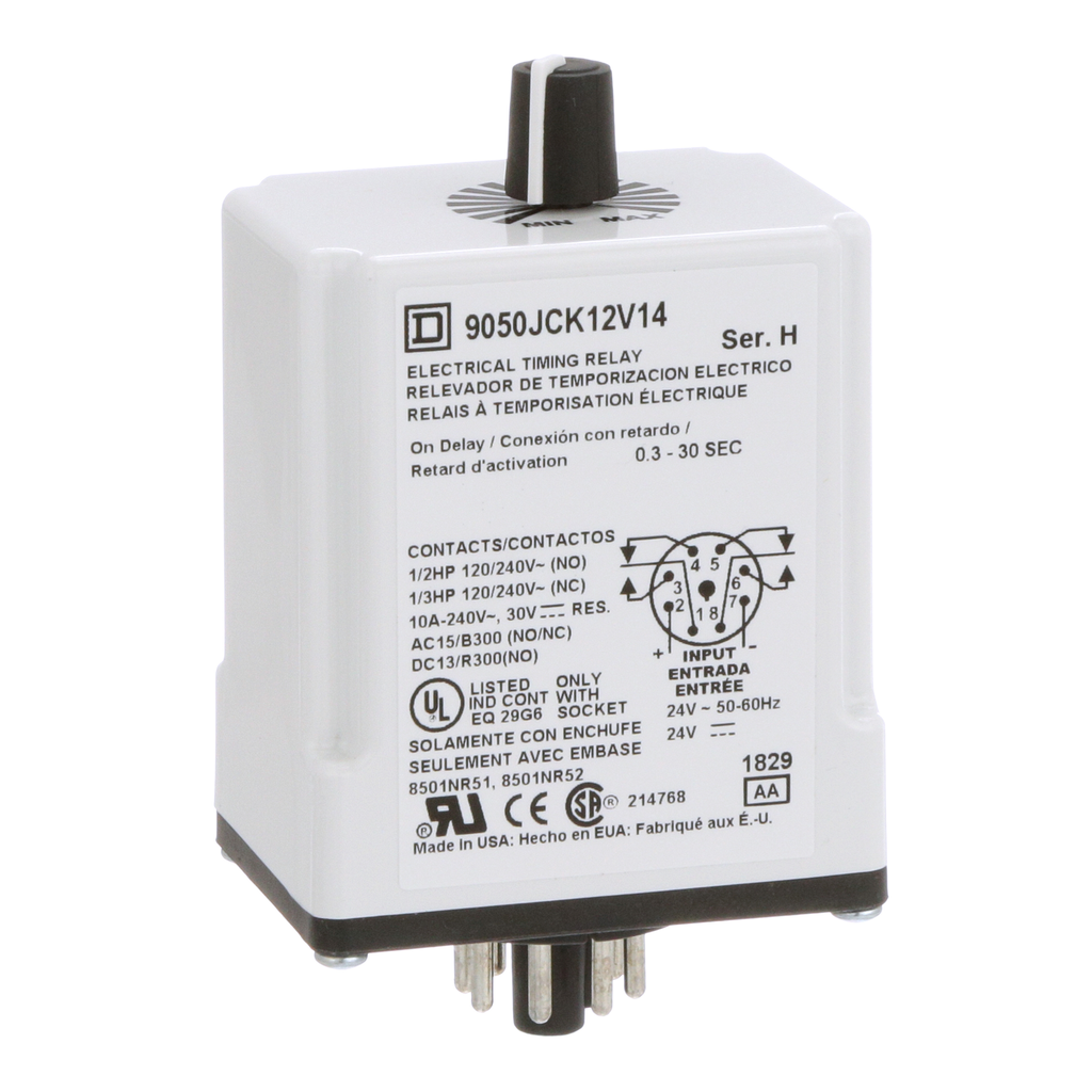 SCHNEIDER ELECTRIC 9050JCK12V14 RELAYS & SWITCHES