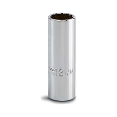 PROTO Proto J4712LTM Deep Hand Socket 12mm 12-point 1/4 Drive