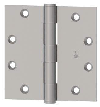 HAGER Hager Hinge 1279426 Full Mortise Hinge 4 X 4 Bright Chrome