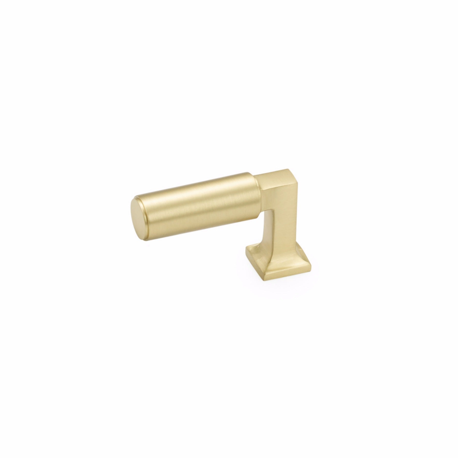 SCHAUB Schaub 472-SB Cabinet Finger Pull 2 Inches Satin Brass