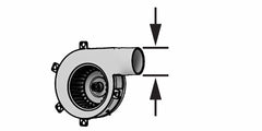 FASCO Fasco A977 Draft Inducer Blower 120V 3.1 A (3000 RPM) 7021-12975