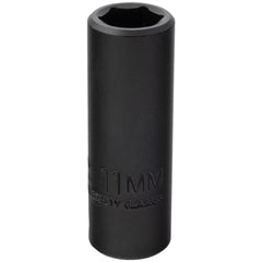 PROTO Proto J7011MHT Impact Socket 3/8 in Drive 11mm