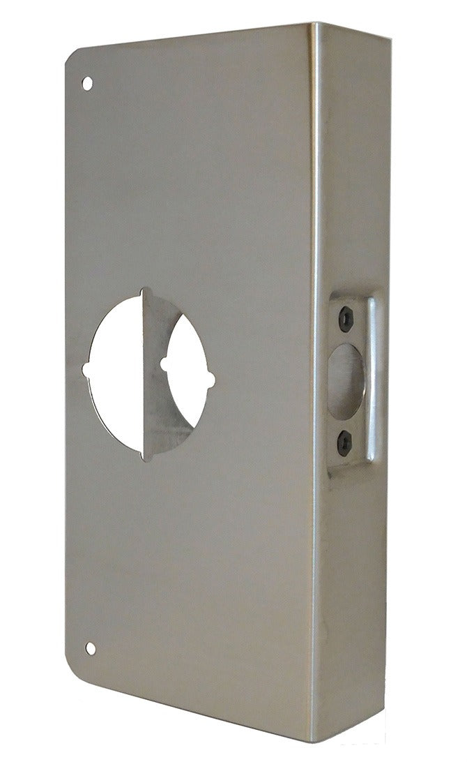 DON-JO Don-jo CW1S Wrap Around Plate Cylindrical Lock Stainless