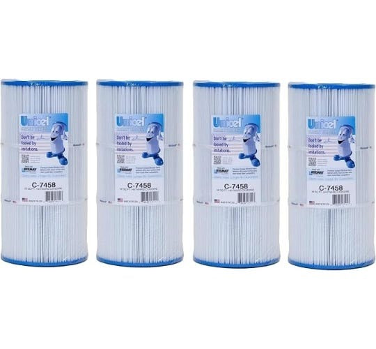 UNICEL Unicel C-7458-4 Filter Cartridge Set 56 Sq Ft (4 Pack) Replacement CX480XRE