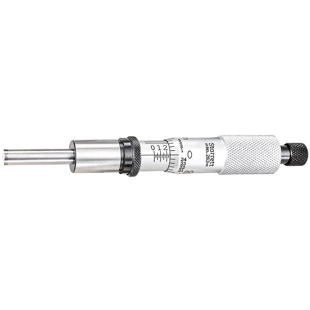 STARRETT Starrett 73722 Mechanical Micrometer Head 1 Inch Ratchet