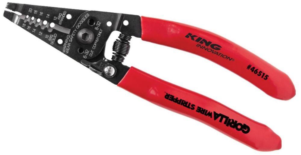 KING King 46501 Gorilla Wire Stripper Crimper Cutter 10-22 Awg