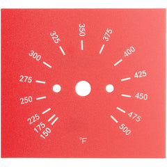 COOKING PERFORMANCE GROUP Cooking Performance Group 351124365 Temp Sticker (4.15 x 3.75 x 0.1 in / Each) 351030208