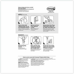 3M 3M MMM17065S35NA medium wire hooks 2 lb cap (35/Pack) 17065S35NA