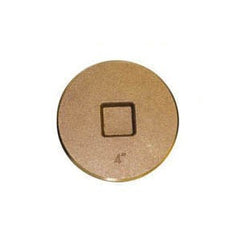 LEGEND VALVE Legend LEGE-302-629 Countersunk Cleanout Plug 4in Mnpt Brass