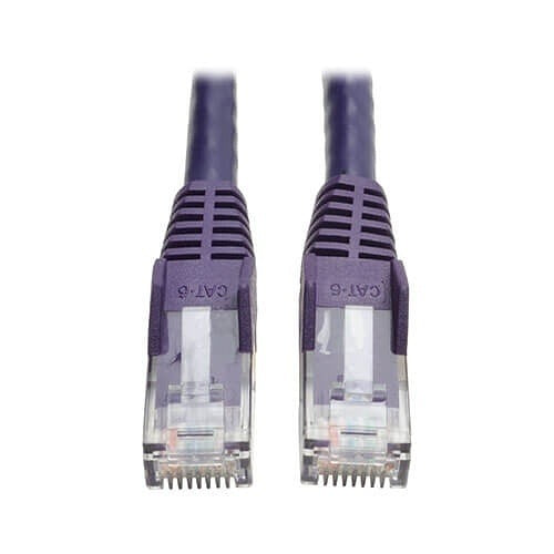 TRIPP LITE Tripp Lite N201-050-PU Cat6 Snagless Patch Cable 50 Feet