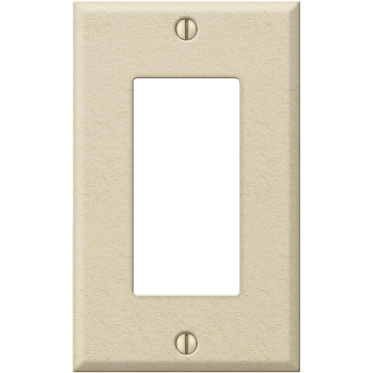 AMERELLE Amerelle C982RIV Pro 1-Gang Stamped Steel Rocker Decorator Wall Plate (1-Pack)