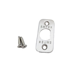 EMTEK Emtek 83231US15 Radius Corner Faceplate Satin Nickel