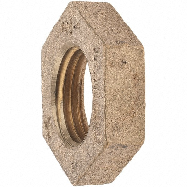 MERIT BRASS Merit Brass X119-08 Brass Pipe Locknut 1/2 in Fnpt