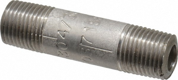 MERIT BRASS Merit Brass 4502-150 Ss Pipe Nipple 1/8 in Sch 80 304 304L