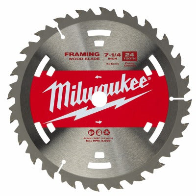 MILWAUKEE Milwaukee 48-41-0710 7.25 in 24T Circular Saw Blade