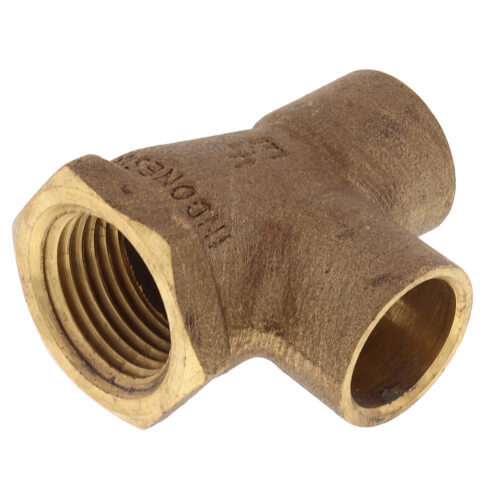 EVERFLOW Everflow CFCT0012-NL | 1/2 NOM Cast Brass Tee C X F X C Lead Free