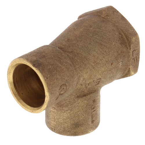 EVERFLOW Everflow CFCT0012-NL | 1/2 NOM Cast Brass Tee C X F X C Lead Free