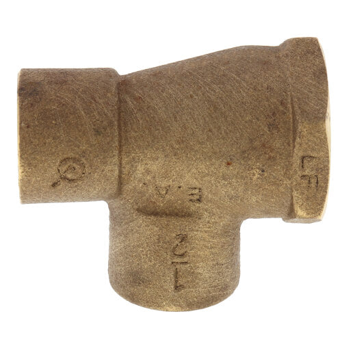 EVERFLOW Everflow CFCT0012-NL | 1/2 NOM Cast Brass Tee C X F X C Lead Free