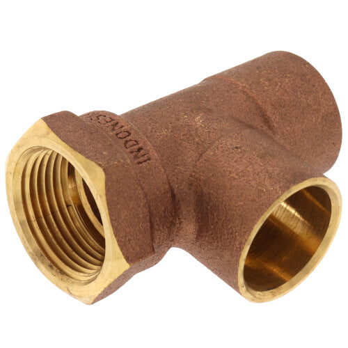 EVERFLOW Everflow CFCT0034-NL 3/4 C x F x C Cast Brass Tee Lead Free