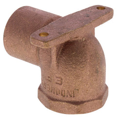 Everflow CFDL0034 3/4 CxF Cast Brass 90-Degree Drop Ear Elbow