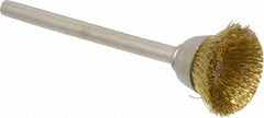 WEILER Weiler 98437 Cup Brush Brass Crimped 5/8 Inch