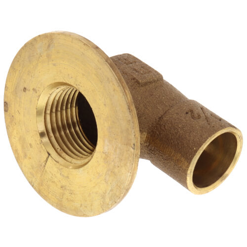 EVERFLOW Everflow CFFE0012-NL 1/2 C X F Cast Brass 90-Degree Flanged Sink Elbow Lead Free