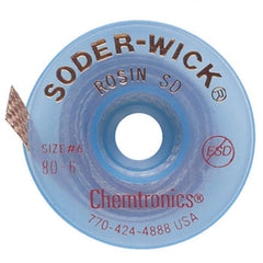 Chemtronics 80-6-5 Soder-Wick Desoldering Braid 0.210 x 5' Replacement MPN