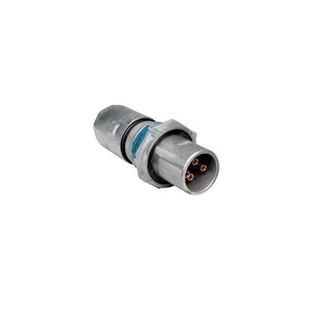 EATON Crouse-Hinds APJ3475 Grounding Style 1 Heavy Duty Watertight Weatherproof Plug 600 Vac/250 Vdc