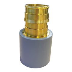 UPONOR Uponor CP8511010 Propex Lf Brass x Cpvc Socket Adapter 1in Pex x 1in Cpvc (Ips Sch 80)