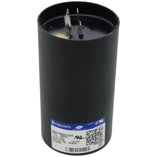 TRANE Trane CPT02327 Round Start Capacitor 330V 140-160 MFD