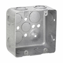 Crouse-Hinds TP395 Steel Square Device Box for Two Devices
