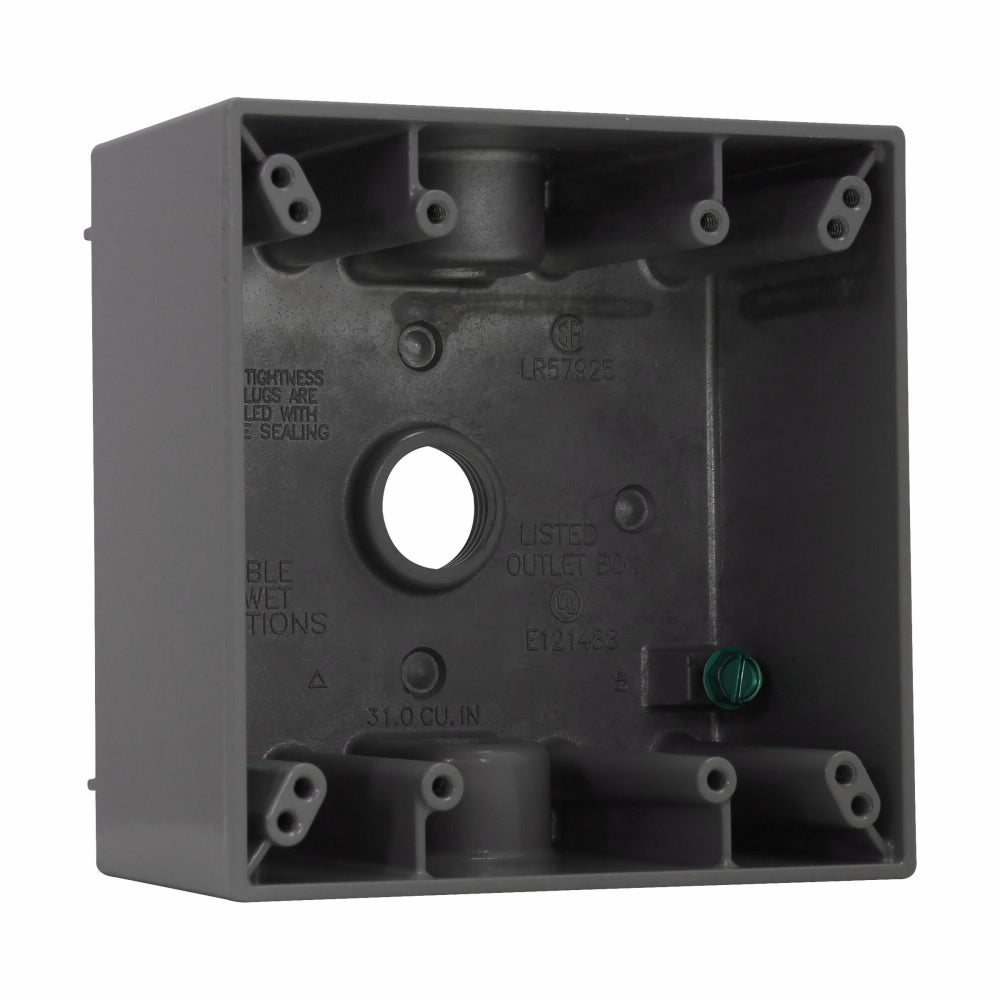 EATON Crouse-Hinds TP7086 CRSH TP7086 2 G WP BOX 2 DP 1/2 3 H