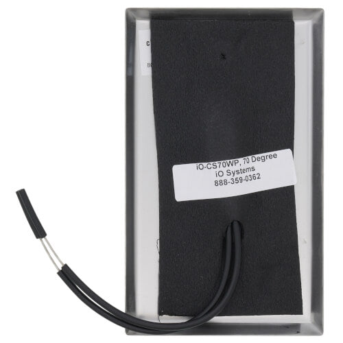 IO HVAC CONTROLS iO HVAC Controls CS-70-WP 70°F Conceal-A-Stat Heating Thermostat - Flush, Tamper-Proof