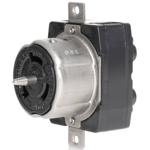 LEVITON Leviton CS6369 Locking Flush Mount Receptacle 50A 125/250V AC Non-NEMA