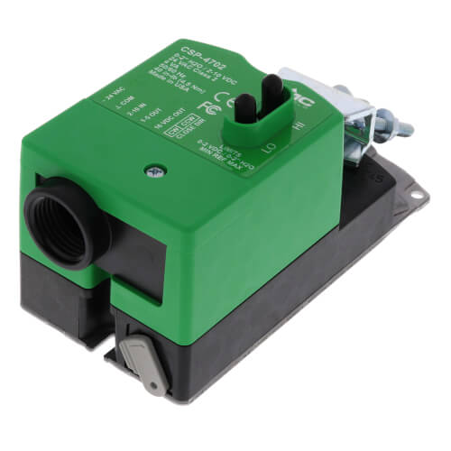 KMC CONTROLS KMC Controls CSP-4702 Analog Differential Pressure VAV Controller-Actuator 16VDC