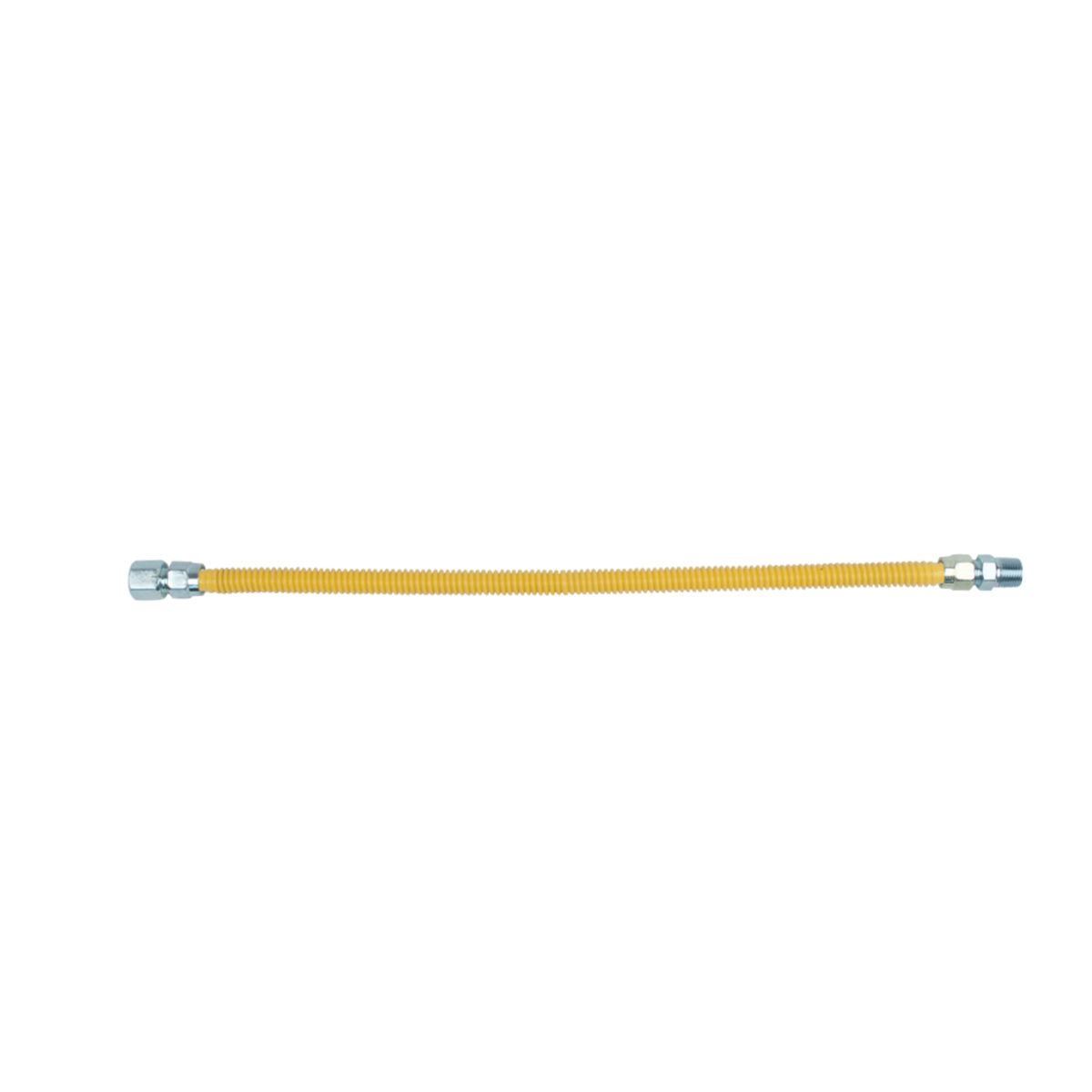 BRASSCRAFT BrassCraft CSSD54-18 ProCoat Gas Connector 1/2 inch FIP x 1/2 inch MIP x 18 inch