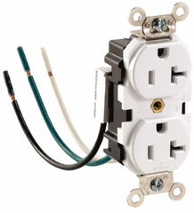 LEVITON Leviton M8200-GY Hospital Grade Duplex Receptacle 15A