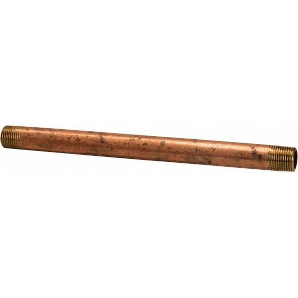 MERIT BRASS Merit Brass 2106-800 Brass Pipe Nipple 3/8 Npt 8in