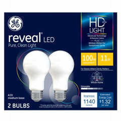 GE G E Lighting 46657 A19 Led Bulb 11W 1140 Lumens 2 Pack