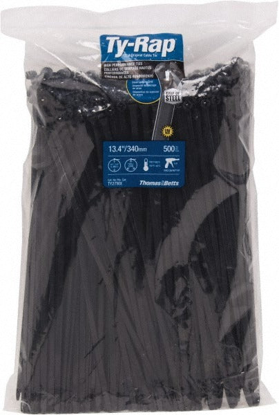 THOMAS & BETTS Thomas Betts TY27MX Standard Cable Tie 120 Lb 500 Pack