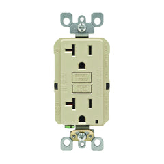 LEVITON Leviton GFNT2-0KI GFCI Outlet 20 A (1 Pack)