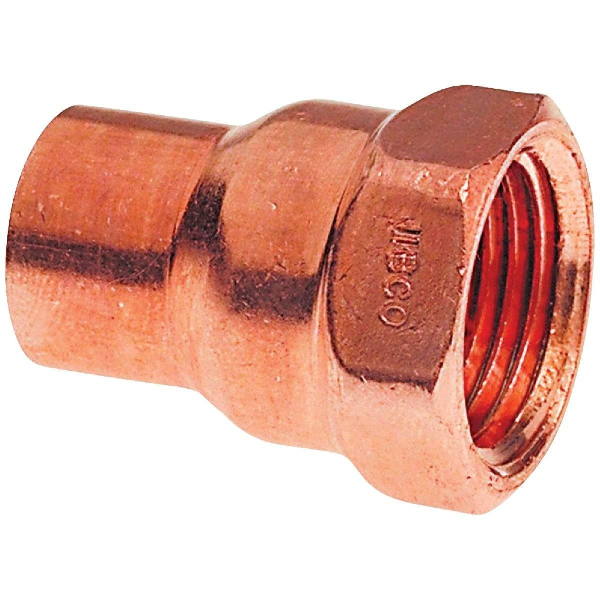 NIBCO Nibco W01030D 1/2 In. Female Copper Adapter (1/2 In. Each)