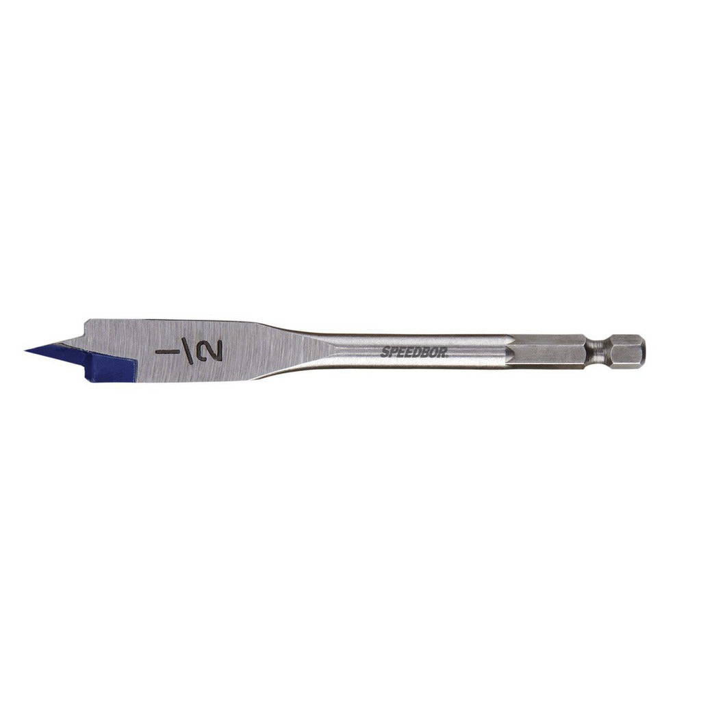 IRWIN Irwin 87908 1/2 Inch Spade Bit High Speed Steel Hex Shank