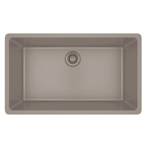 DAKOTA Dakota Plumbing Products GSE-QC3219-MO Kitchen Sink Mocha